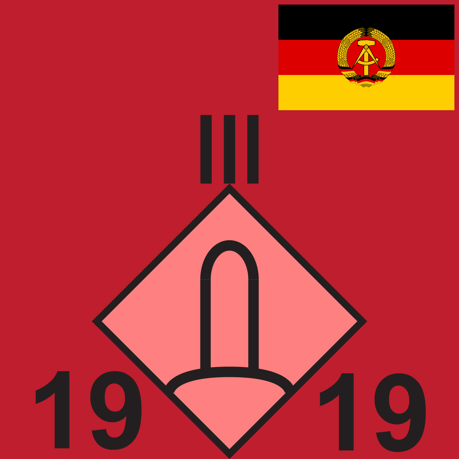 RED GDR 19 ADAR 1989